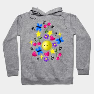 y2k Smiley Doodles Hoodie